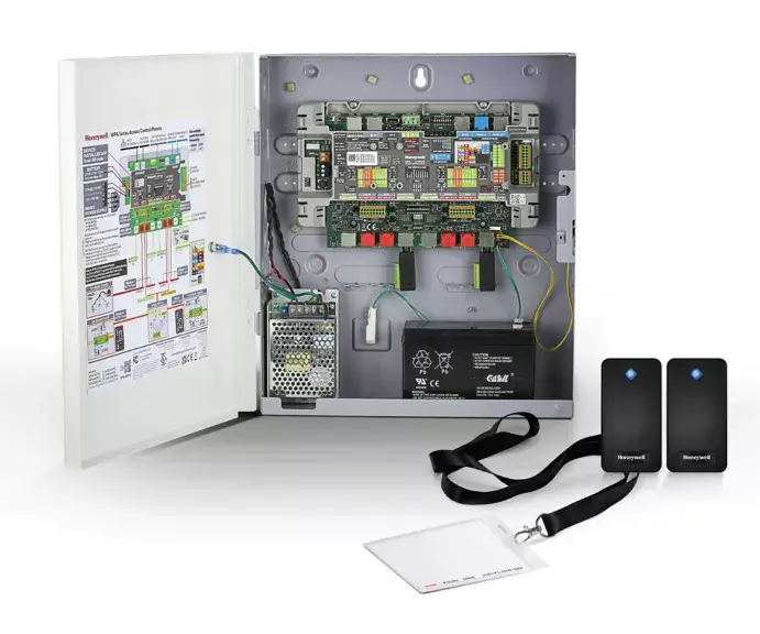Honeywell access control readers and door controllers