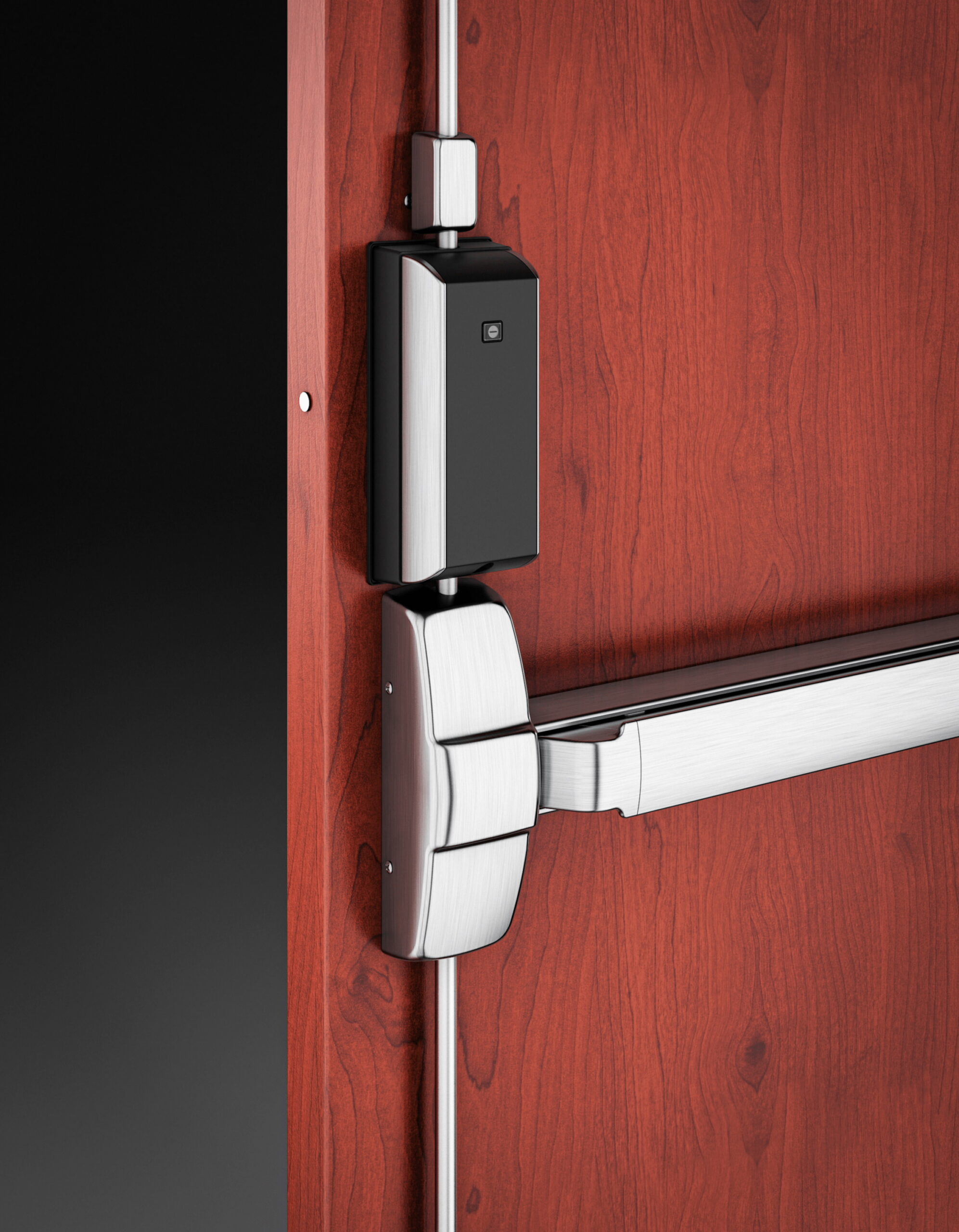 ASSA ABLOY connected exit device and complete commercial door opening