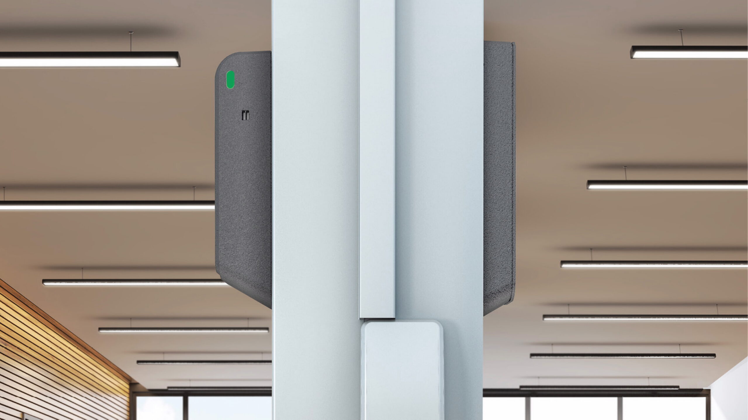 Connected commercial door monitoring and access-control application