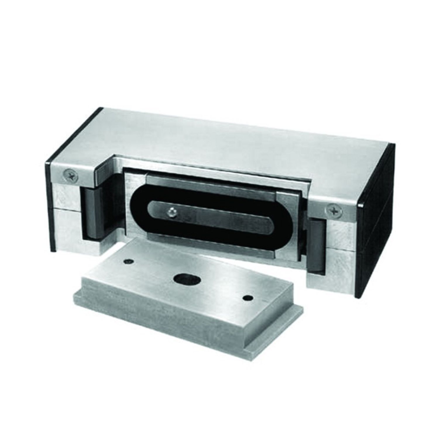 Securitron electromagnetic lock for commercial access-controlled doors