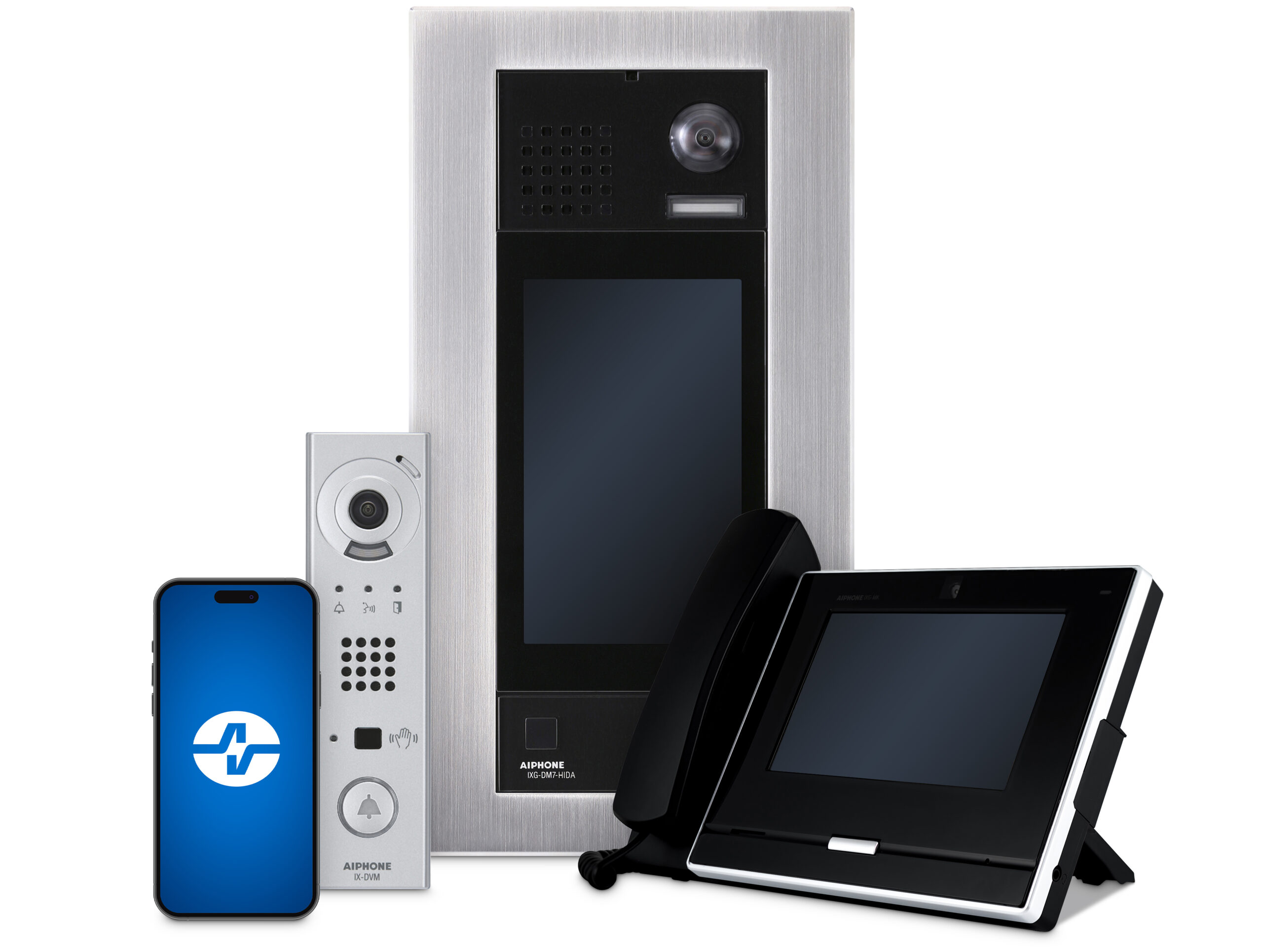 Aiphone intercom systems including IP video and entry communication products